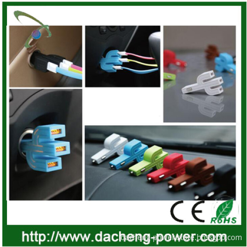 Newly and Hotly selling 5V 4.2A 3 port usb car charger for Phone Ipad